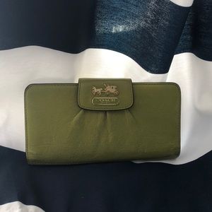 Green Coach Wallet